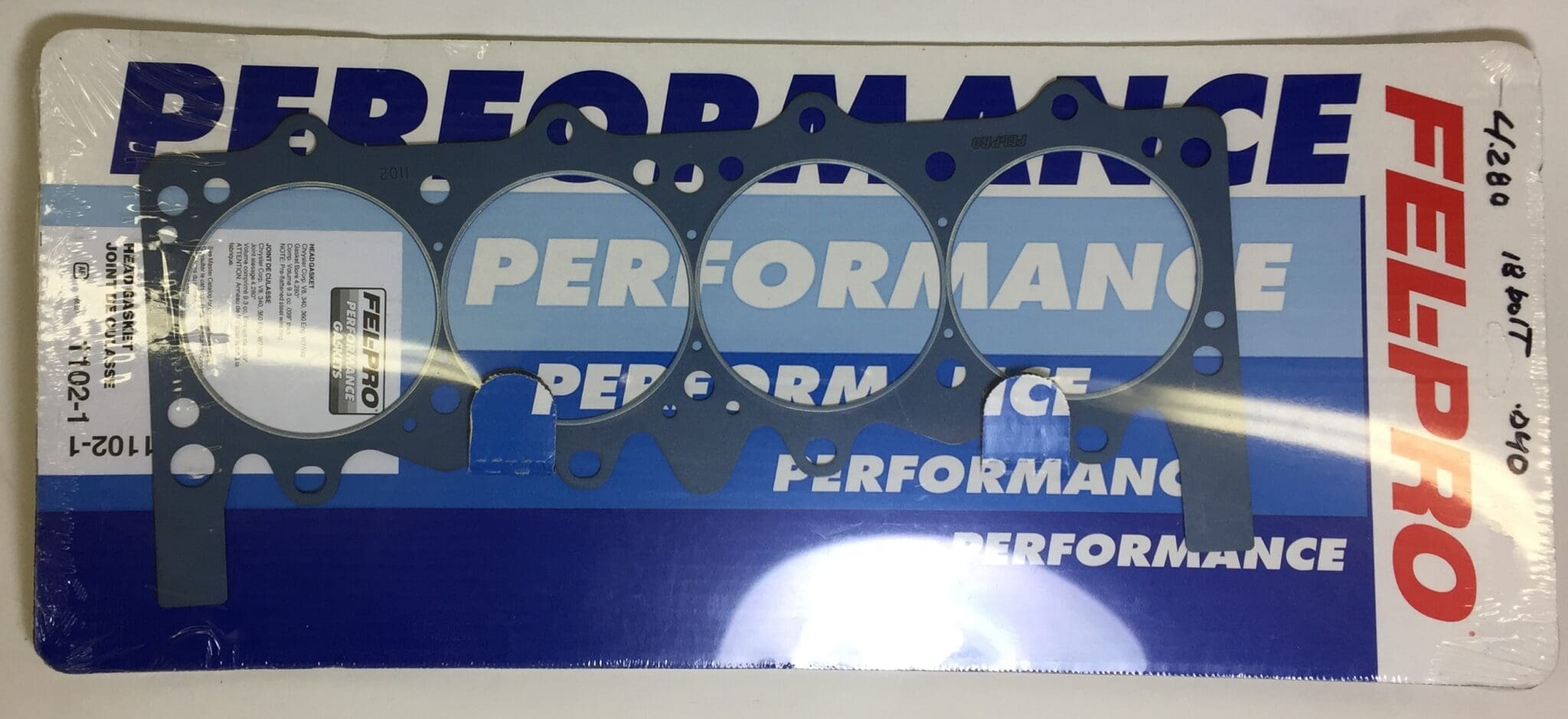 FEL-PRO HS 7543 SBX Head Gasket Set Fits Select: 1967 JEEP UNIVERSAL, 1970 AMERICAN MOTORS UNIVERSAL