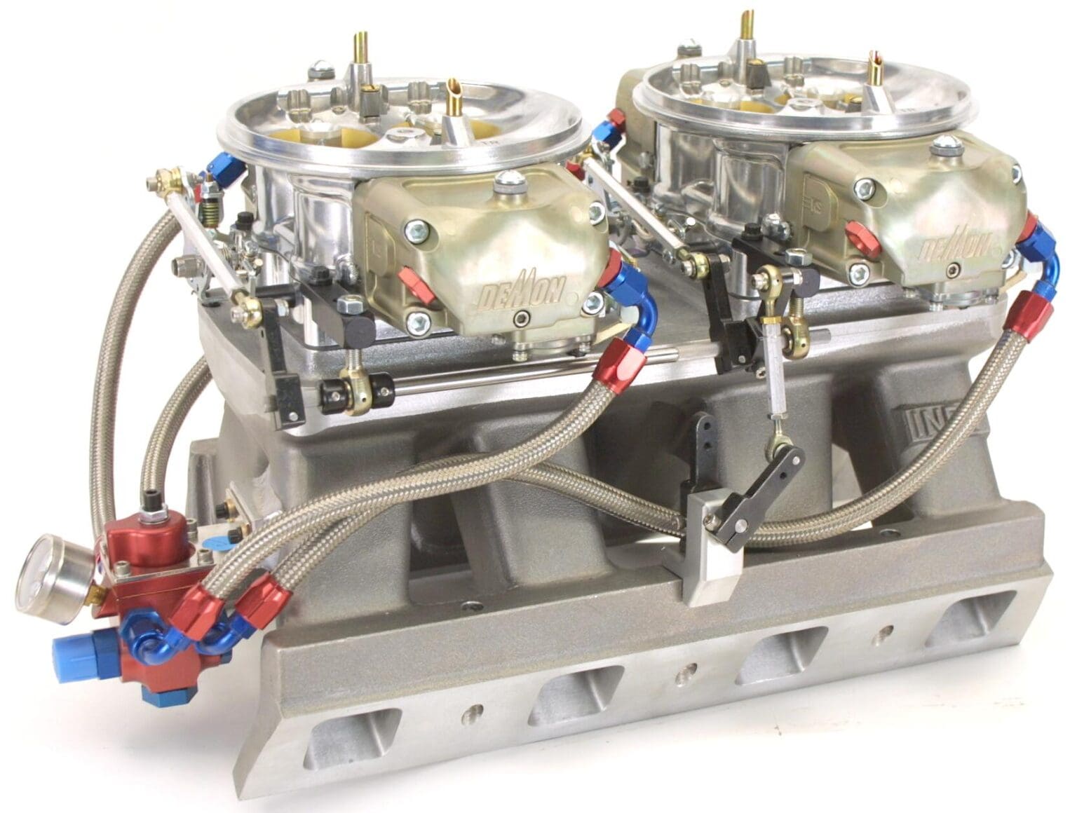 Hemi Tunnel Ram Manifold w/ Top Indy Cylinder Head