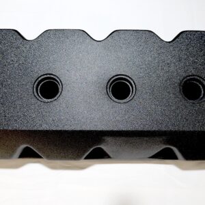 Hemi Aluminum Black Powder Coat Valve Covers