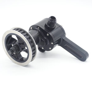 Fuel Pump APD 12 gpm Drivers Side Belt Drive for Blow Through Billet Elite Carb Setups