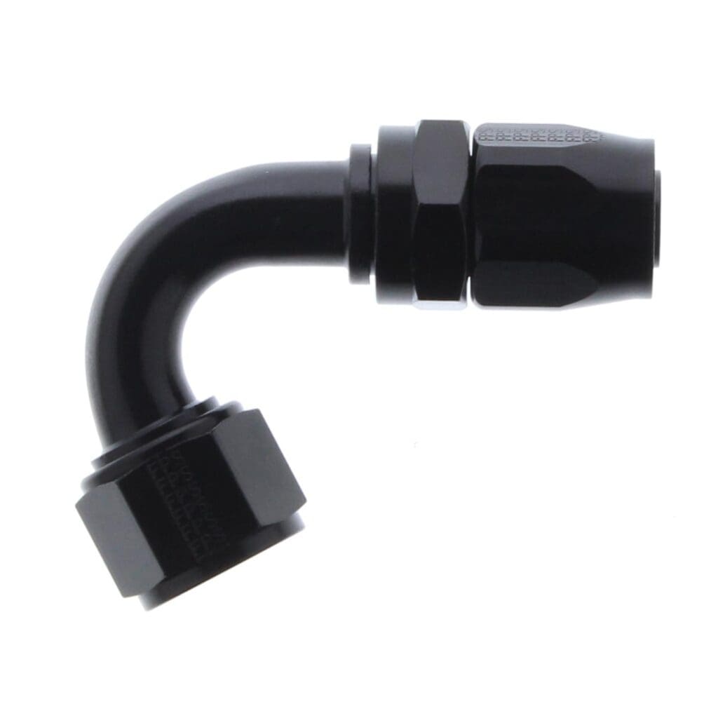 Fragola -6AN x 60 Degree Pro-Flow Hose End - Black main image 1